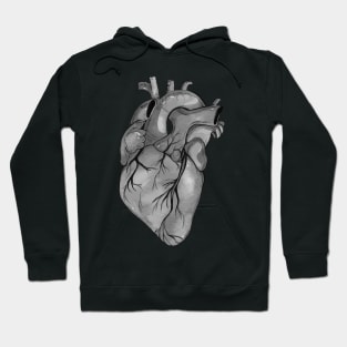 Image: Heart (grey) Hoodie